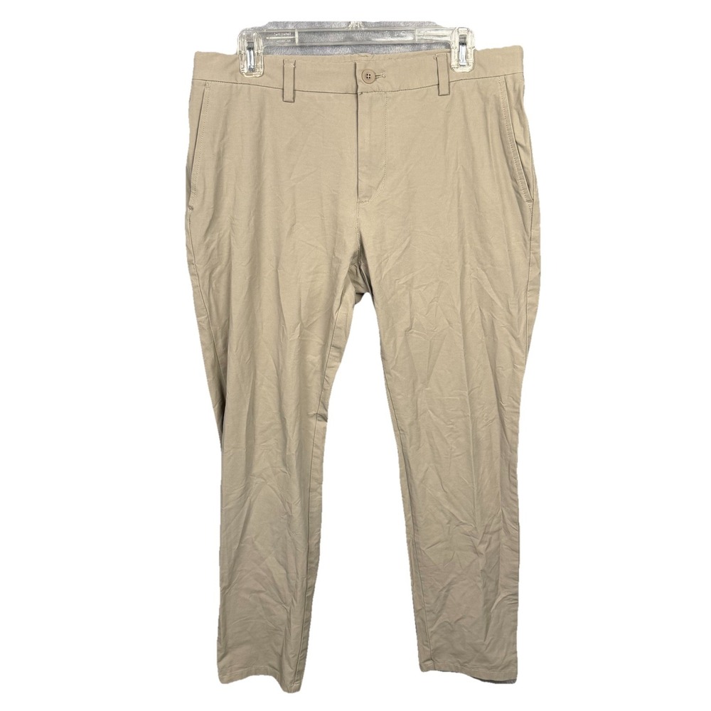 Vineyard Vines Pants Mens 33x32 Khaki OTG On The Go 5 Pocket Stretch Casual